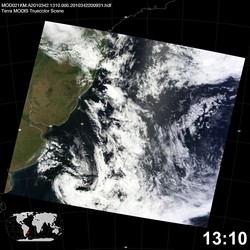 Level 1B Image at: 1310 UTC