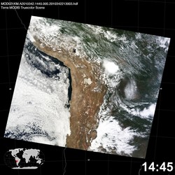 Level 1B Image at: 1445 UTC