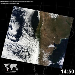 Level 1B Image at: 1450 UTC