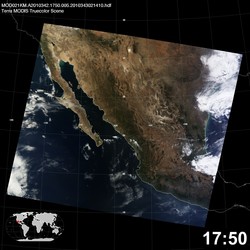 Level 1B Image at: 1750 UTC