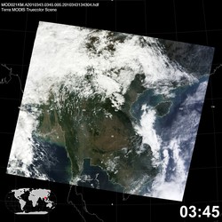 Level 1B Image at: 0345 UTC