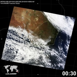 Level 1B Image at: 0030 UTC