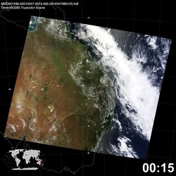 Level 1B Image at: 0015 UTC