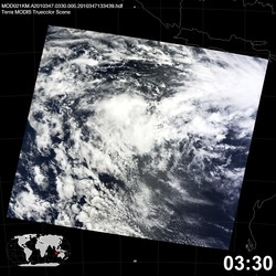 Level 1B Image at: 0330 UTC