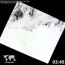 Level 1B Image at: 0345 UTC