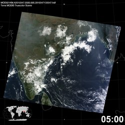 Level 1B Image at: 0500 UTC