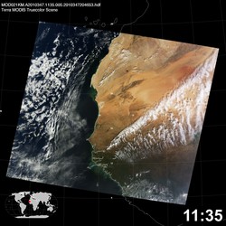 Level 1B Image at: 1135 UTC