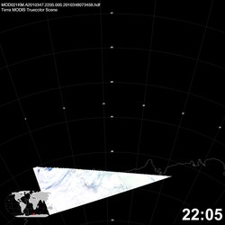 Level 1B Image at: 2205 UTC