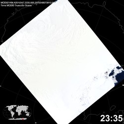 Level 1B Image at: 2335 UTC