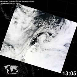 Level 1B Image at: 1305 UTC