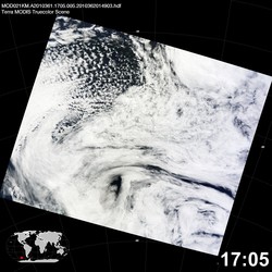 Level 1B Image at: 1705 UTC