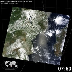 Level 1B Image at: 0750 UTC