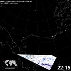 Level 1B Image at: 2215 UTC