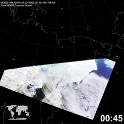 Level 1B Image at: 0045 UTC