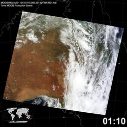 Level 1B Image at: 0110 UTC