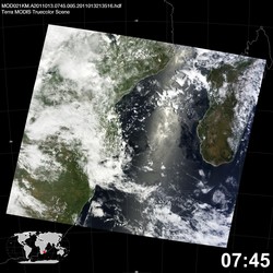 Level 1B Image at: 0745 UTC