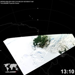 Level 1B Image at: 1310 UTC