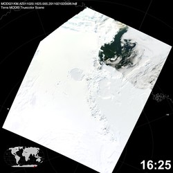 Level 1B Image at: 1625 UTC