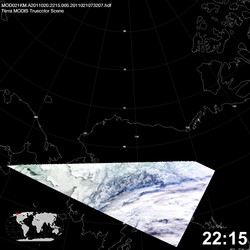 Level 1B Image at: 2215 UTC