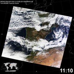 Level 1B Image at: 1110 UTC