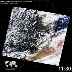 Level 1B Image at: 1130 UTC