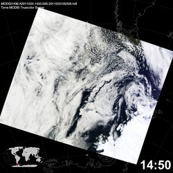 Level 1B Image at: 1450 UTC