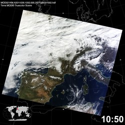 Level 1B Image at: 1050 UTC