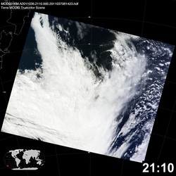 Level 1B Image at: 2110 UTC