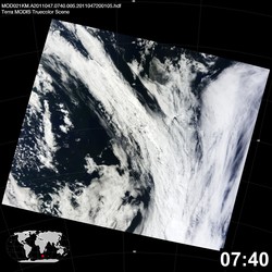 Level 1B Image at: 0740 UTC