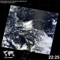 Level 1B Image at: 2225 UTC