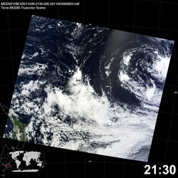 Level 1B Image at: 2130 UTC