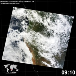 Level 1B Image at: 0910 UTC