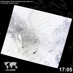 Level 1B Image at: 1705 UTC