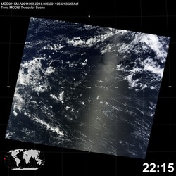 Level 1B Image at: 2215 UTC