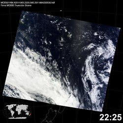 Level 1B Image at: 2225 UTC