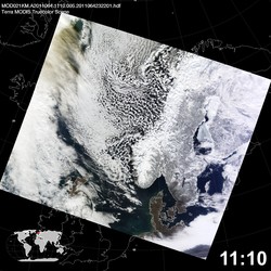 Level 1B Image at: 1110 UTC