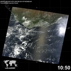 Level 1B Image at: 1050 UTC