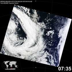 Level 1B Image at: 0735 UTC