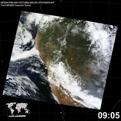 Level 1B Image at: 0905 UTC