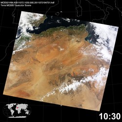 Level 1B Image at: 1030 UTC