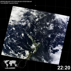 Level 1B Image at: 2220 UTC