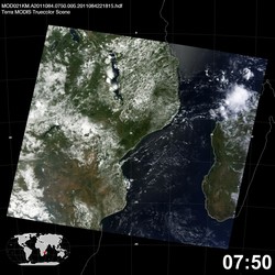 Level 1B Image at: 0750 UTC