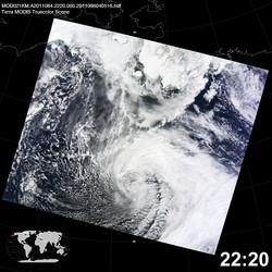 Level 1B Image at: 2220 UTC