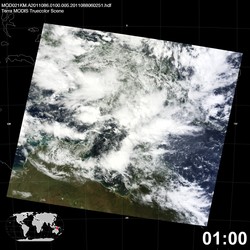 Level 1B Image at: 0100 UTC