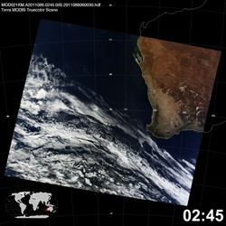 Level 1B Image at: 0245 UTC