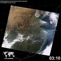 Level 1B Image at: 0310 UTC