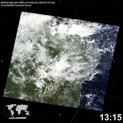 Level 1B Image at: 1315 UTC