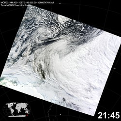 Level 1B Image at: 2145 UTC