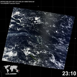 Level 1B Image at: 2310 UTC