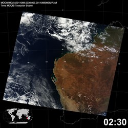 Level 1B Image at: 0230 UTC